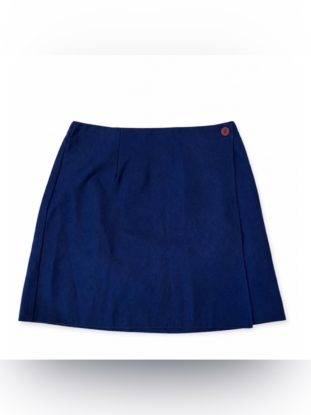 Blue A Line Skirt Ann Taylor Loft Vintage Sz 6